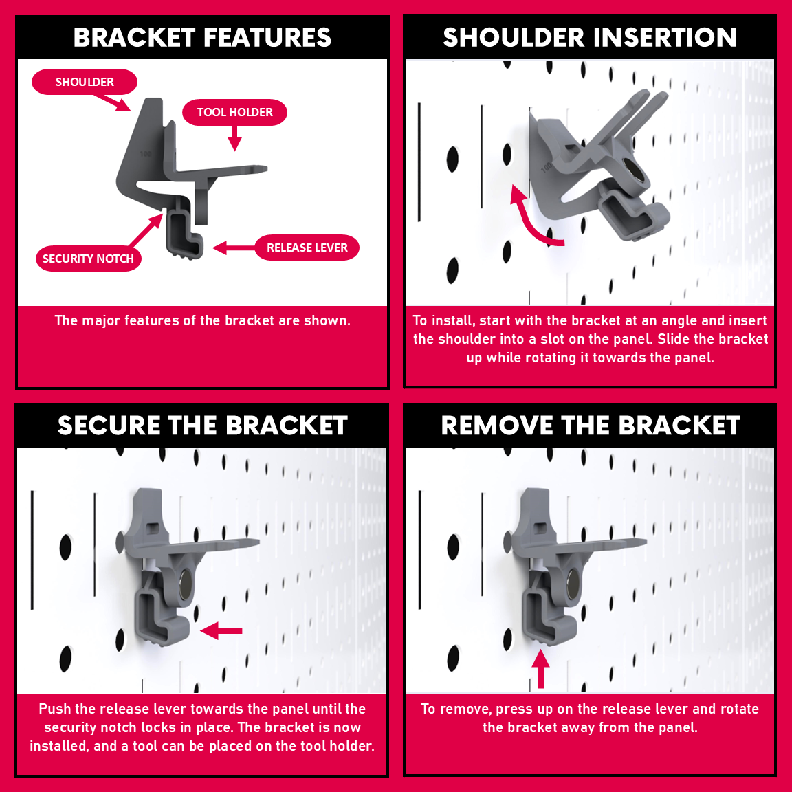 Screwdriver+ Bracket [10 Pack] Model 100