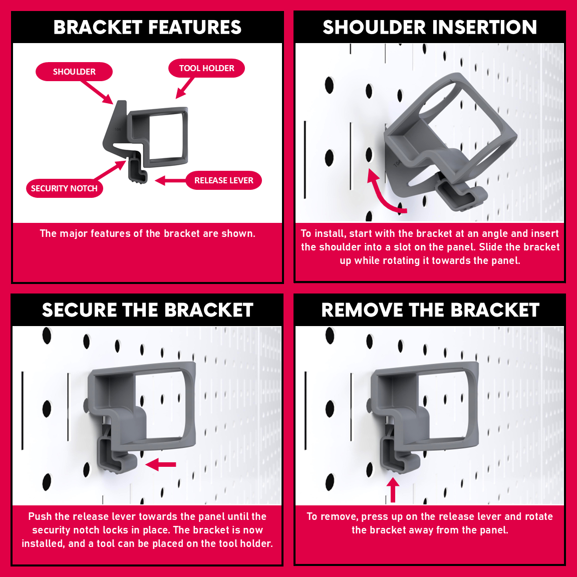 Pliers Bracket [10 pack] Model 104