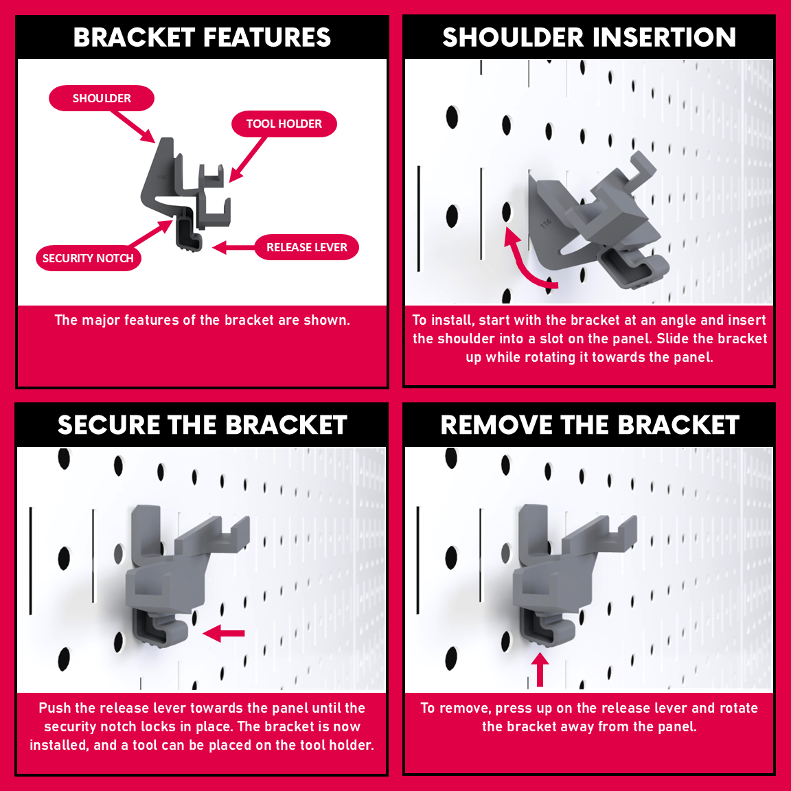 Caliper Bracket [1 pack] Model 116