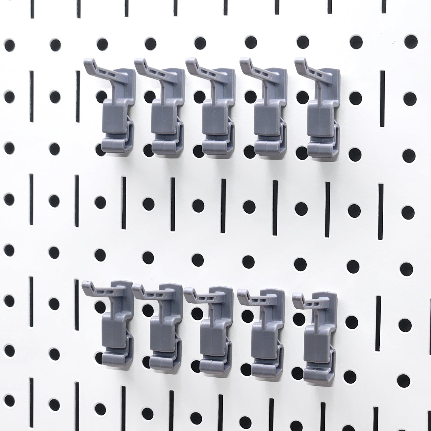 1" Plastic Hook Bracket [10 pack] Model 119