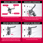 1" Plastic Hook Bracket [10 pack] Model 119