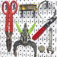 1" Plastic Hook Bracket [10 pack] Model 119