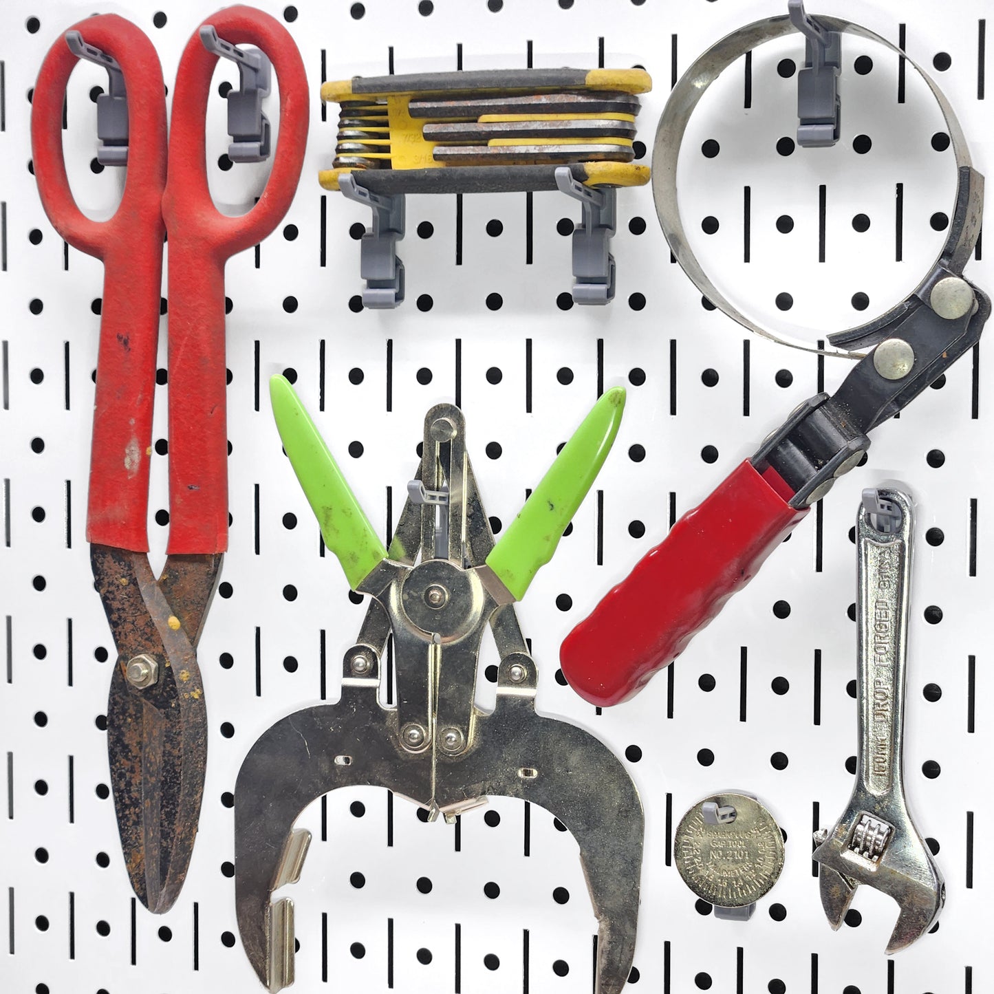 1" Plastic Hook Bracket [10 pack] Model 119