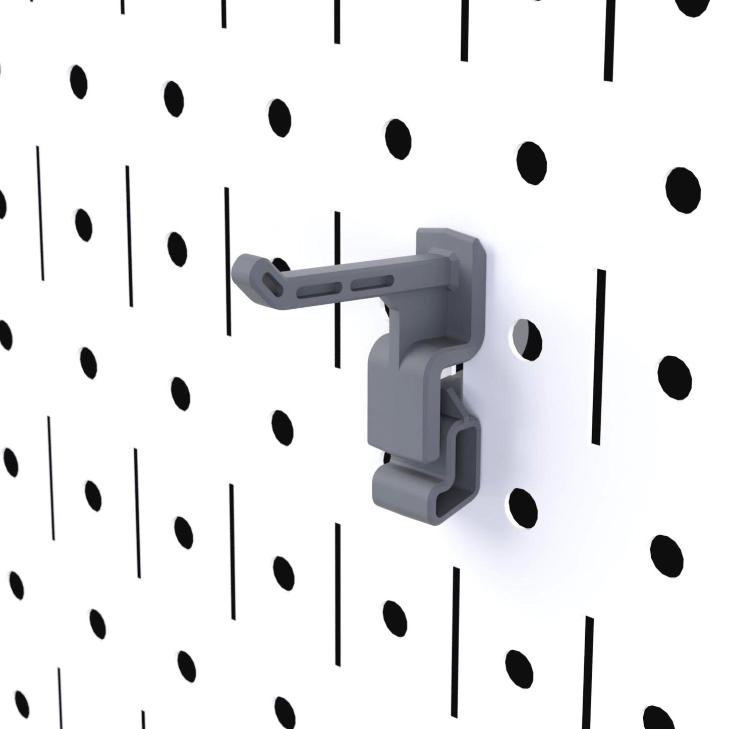 1" Plastic Hook Bracket [10 pack] Model 119