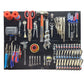 Bracket kit - 71 piece assortment of brackets for tool wall organization